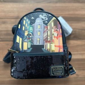 Harry Potter Diagon Alley Sequin Mini Backpack